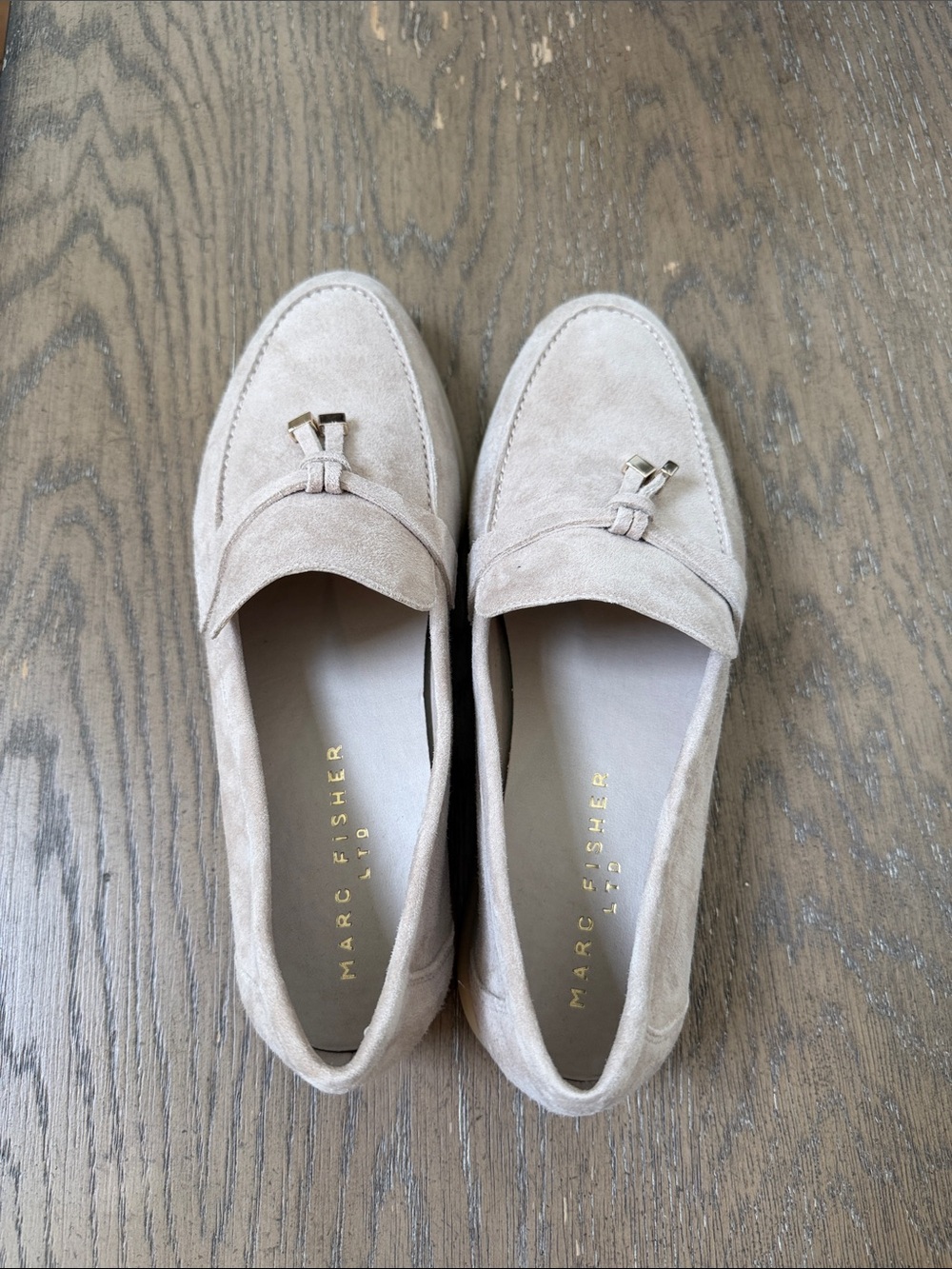 Suede Tassel Loafers